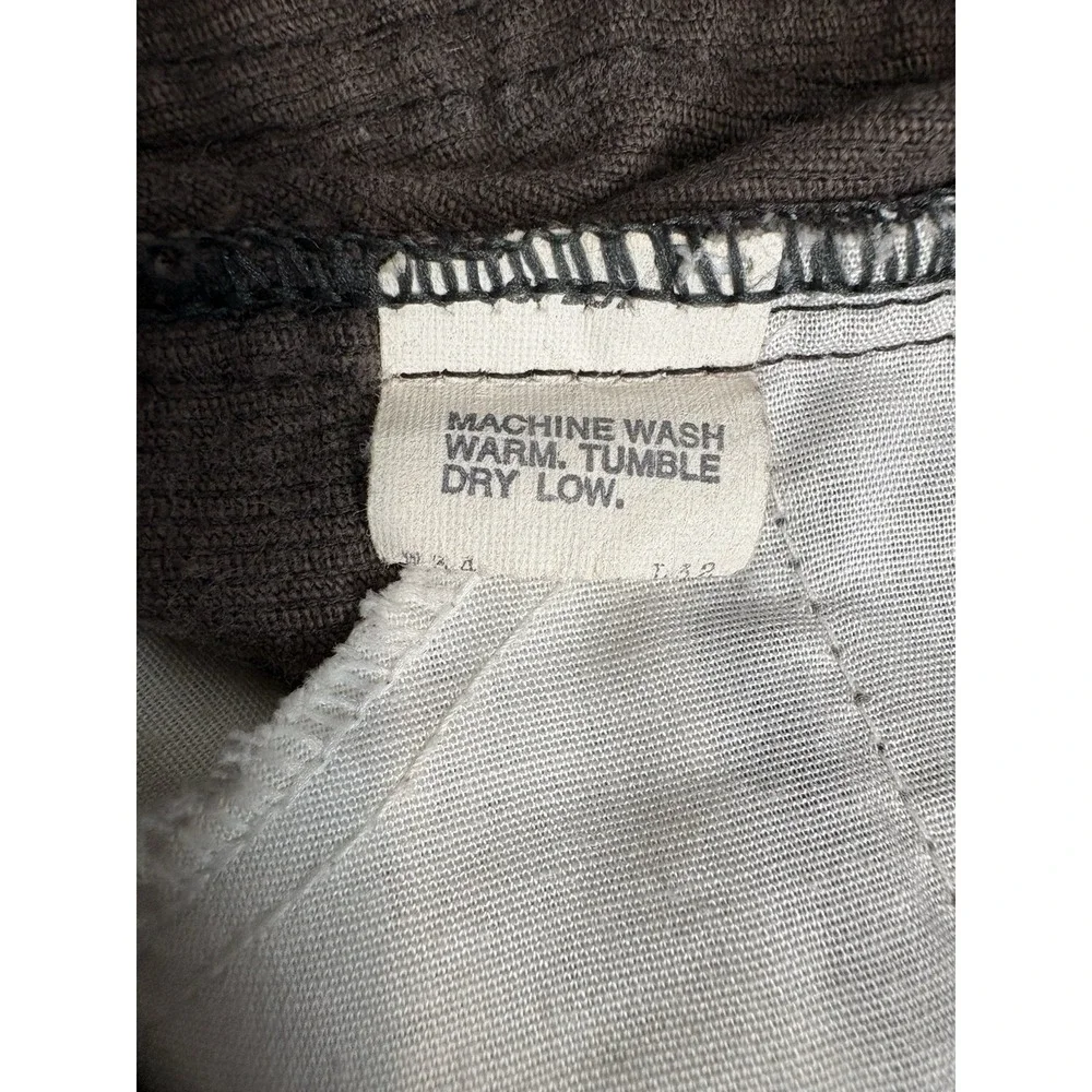 Vintage 80s Levis 517 Corduroy Pants Mens 34x32 Brown White Tab USA Bootcut